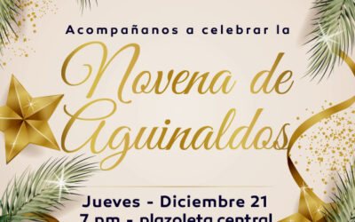 Invitación Especial 🌲 Novena de Aguinaldos💫