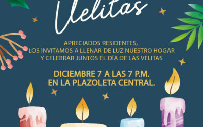 Feliz día de las velitas